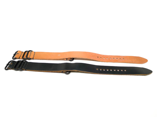 22mm Horween Leather Strap 2x Pack - Set 22-12