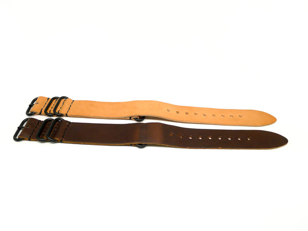 26mm Horween Leather Strap 2x Pack - Set 26-12