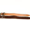 26mm Horween Leather watch strap 2-pack, set 26-13