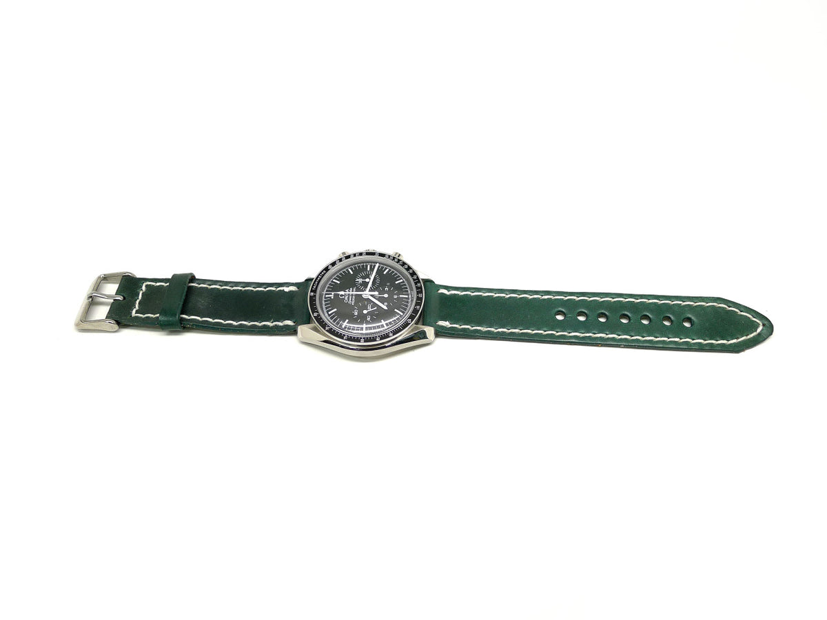 Full view of Afforeo Watch Strap 20mm by Da Luca Straps