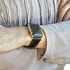 Leather Apple Watch Strap - Color 8 Shell Cordovan Apple Watch Bands