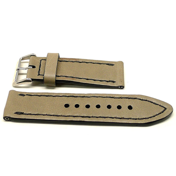 Argent Watch Strap - 24mm By DaLuca Straps.
