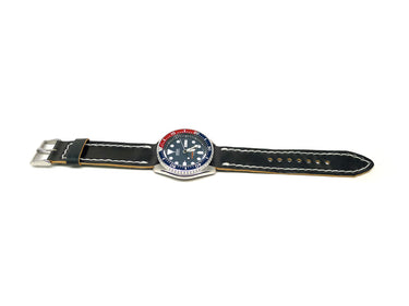 Full view of Astrawn Watch Strap 22mm by Da Luca Straps