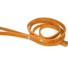 Handmade 1/2" Natural Leather Dog Leash - Small/Medium (SKU B) Clearance