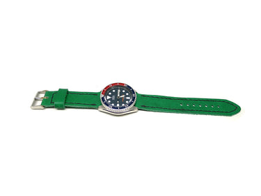 Full view of Barei Watch Strap 22mm by Da Luca Straps