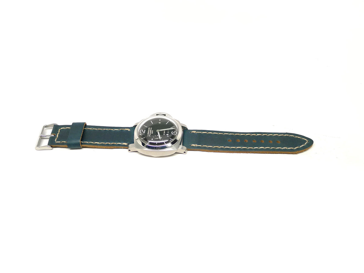 Full view of Barrani Watch Strap 24mm by Da Luca Straps
