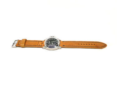 Full view of Berdeveau Watch Strap 24mm by Da Luca Straps