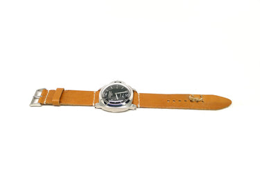 Full view of Bhenjikov Watch Strap 24mm by Da Luca Straps