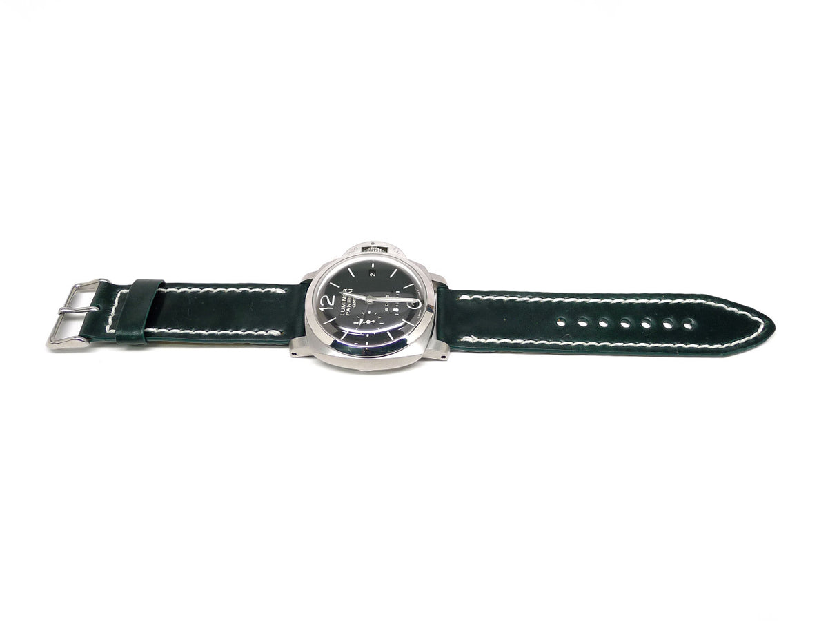 Full view of Bhudey Watch Strap 24mm by Da Luca Straps
