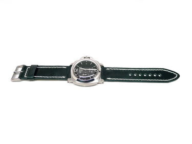 Full view of Bhudey Watch Strap 24mm by Da Luca Straps
