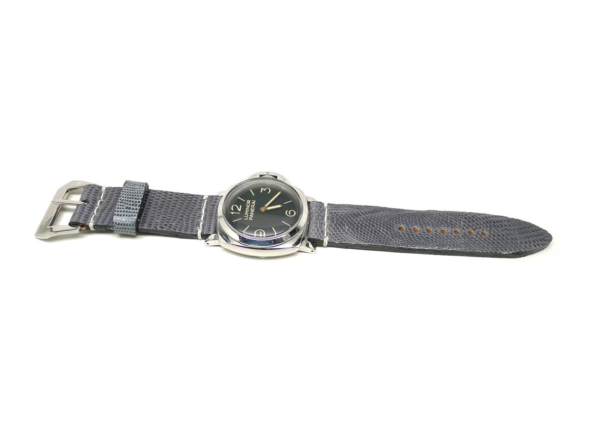 Full view of Blatza Lizard Watch Strap 26mm by Da Luca Straps
