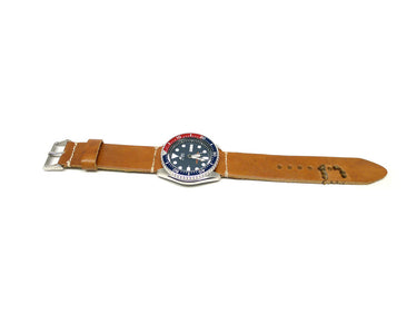 Full view of Bleschi Watch Strap 22mm by Da Luca Straps
