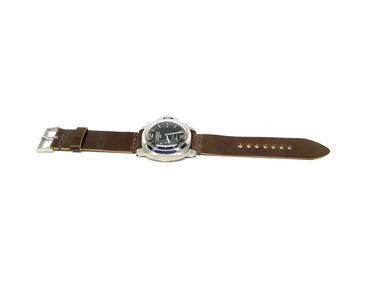Full view of Chaunch Watch Strap 24mm by Da Luca Straps