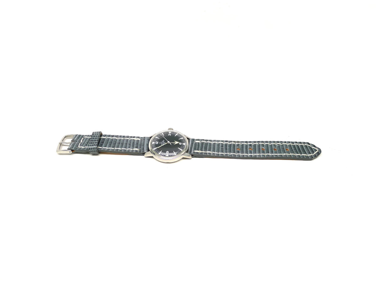 Full view of Contenn Lizard Watch Strap 18mm by Da Luca Straps