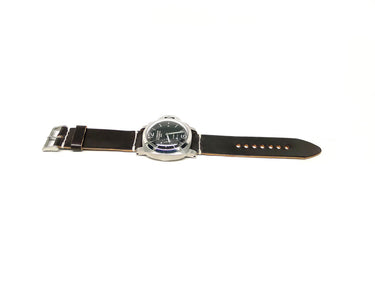 Full view of Corki Watch Strap 24mm by Da Luca Straps