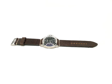 Full view of Cremline Lizard Watch Strap 24mm by Da Luca Straps