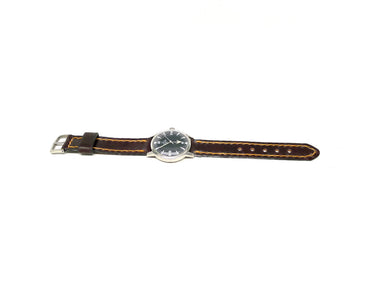 Full view of Crestwick Watch Strap 18mm by Da Luca Straps