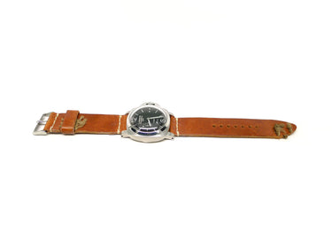 Full view of Crutche Watch Strap 24mm by Da Luca Straps
