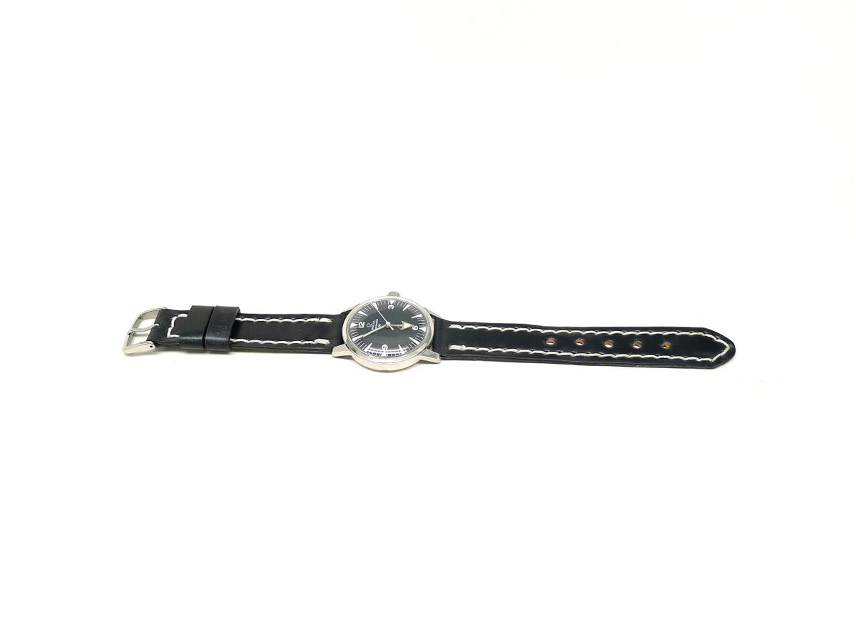 Full view of Donvel Watch Strap 18mm by Da Luca Straps