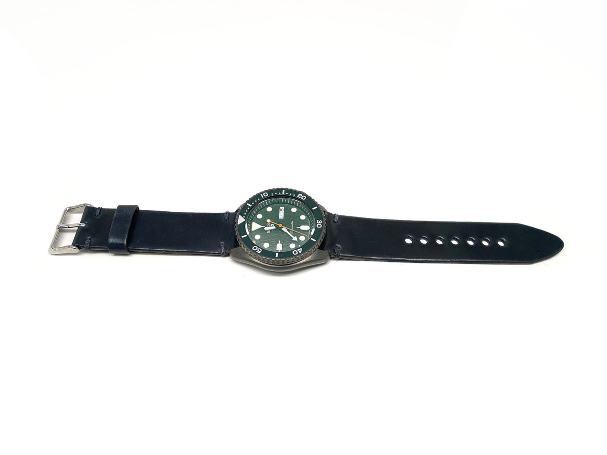 Full view of Feurn Watch Strap 22mm by Da Luca Straps