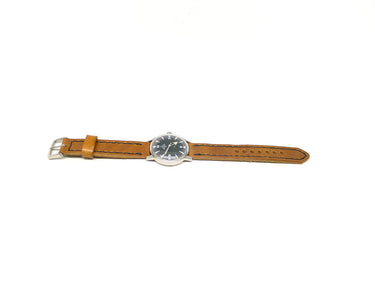Full view of Glavinic Watch Strap 18mm by Da Luca Straps
