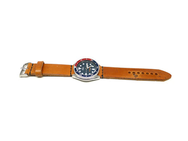 Full view of Hoohni Watch Strap 22mm by Da Luca Straps