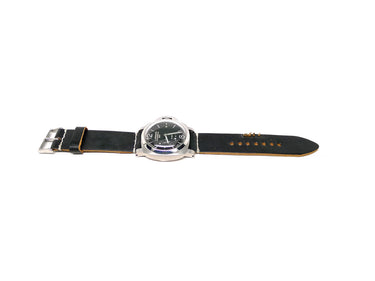 Full view of Hornfeld Watch Strap 24mm by Da Luca Straps