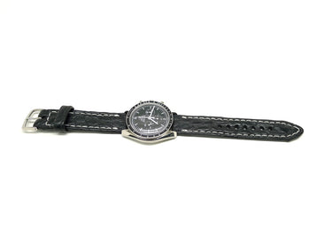 Full view of Impurial Alligator Watch Strap 20mm by Da Luca Straps