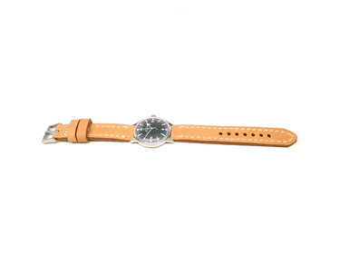 Full view of Jaskier Watch Strap 18mm by Da Luca Straps