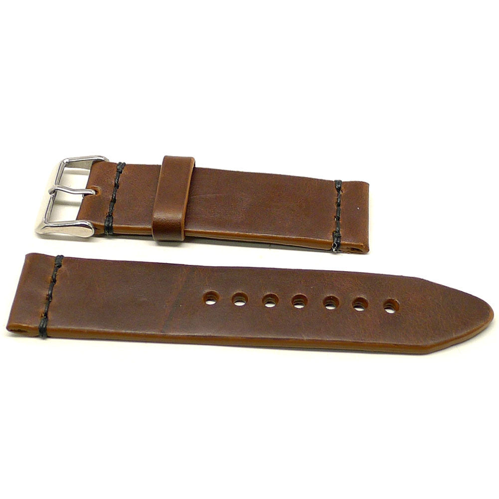 Kahverengi Watch Strap - 22mm By DaLuca Straps.