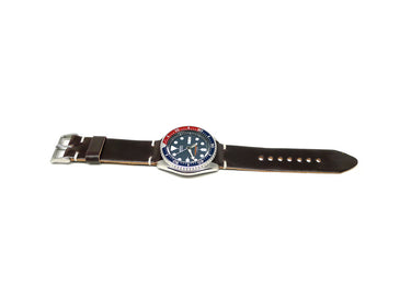 Full view of Kazza Watch Strap 22mm by Da Luca Straps