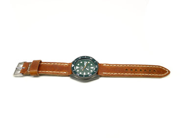 Full view of Kleindorf Watch Strap 22mm by Da Luca Straps