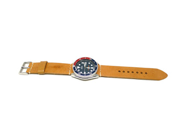 Full view of Klementi Watch Strap 22mm by Da Luca Straps