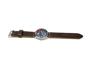 Full view of Kontour Watch Strap 22mm by Da Luca Straps