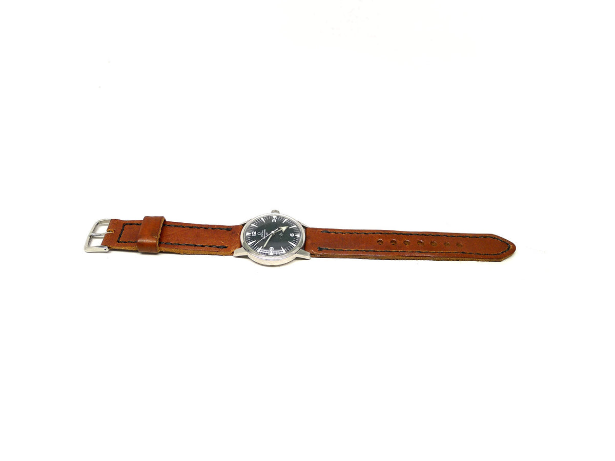 Full view of Laule Watch Strap 18mm by Da Luca Straps