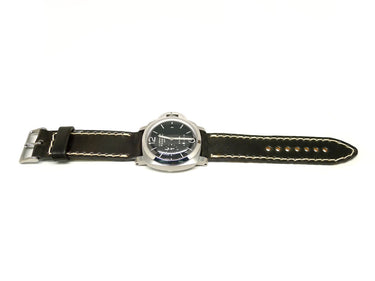 Full view of Lowpo Watch Strap 24mm by Da Luca Straps