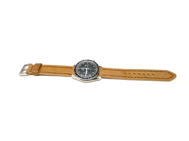 Full view of Mantrough Watch Strap 20mm by Da Luca Straps
