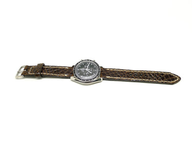 Full view of Meleo Alligator Watch Strap 20mm by Da Luca Straps