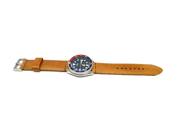 Full view of Natyiun Watch Strap 22mm by Da Luca Straps