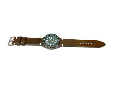 Full view of Oelleo Watch Strap 22mm by Da Luca Straps