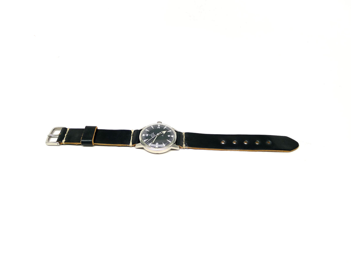 Full view of Ohhen Watch Strap 18mm by Da Luca Straps