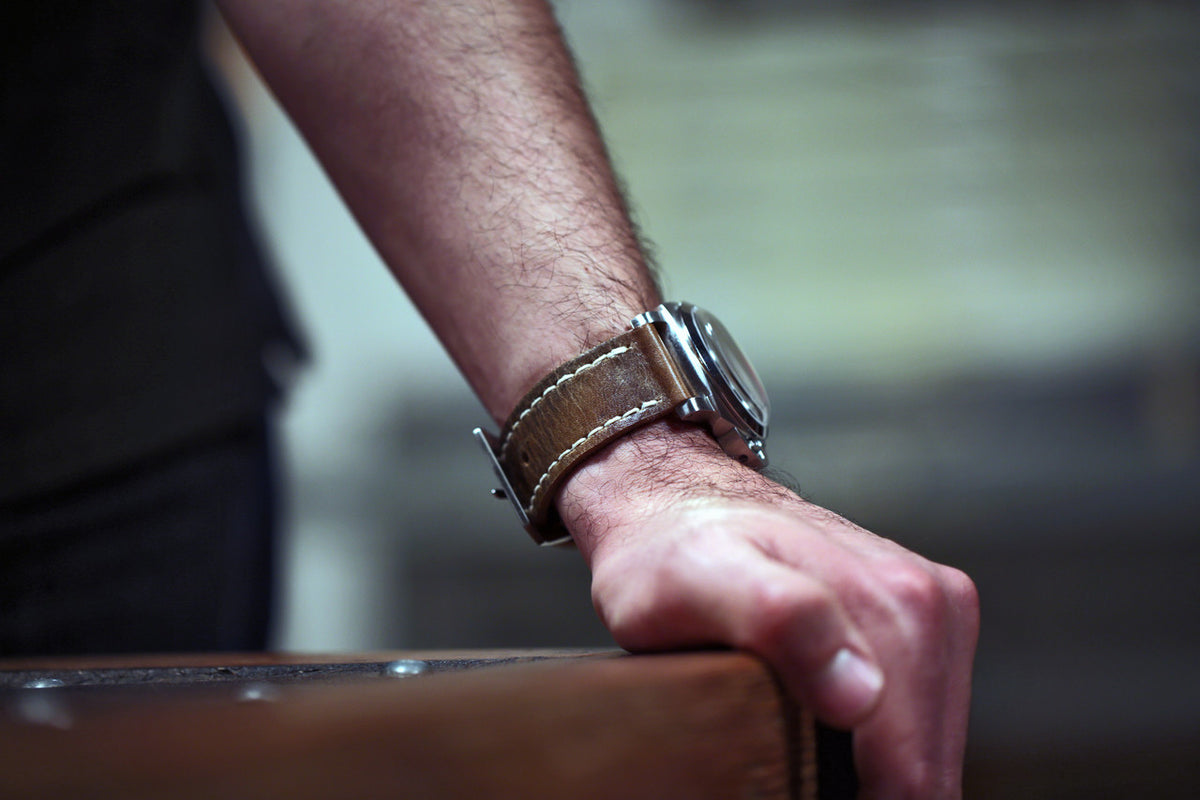 Vintage French Ammo Watch Band By DaLuca Straps.