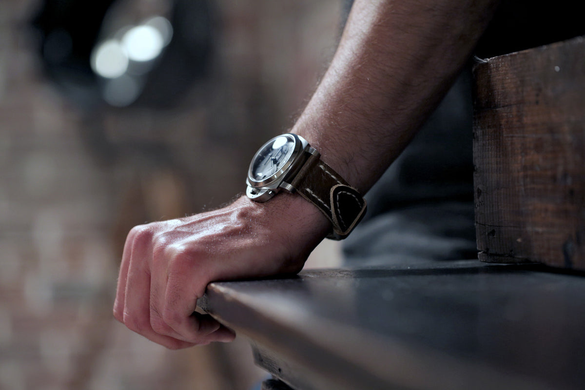 Vintage French Ammo Watch Band By DaLuca Straps.