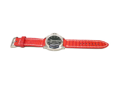 Full view of Pahq Lizard Watch Strap 24mm by Da Luca Straps