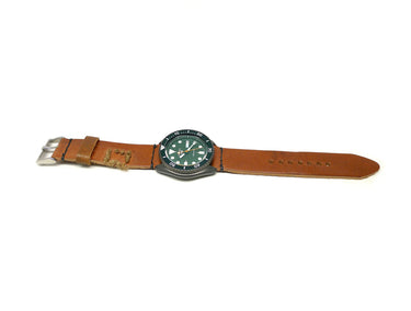Full view of Parski Watch Strap 22mm by Da Luca Straps