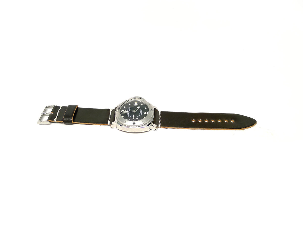 Full view of Pernadin Watch Strap 24mm by Da Luca Straps