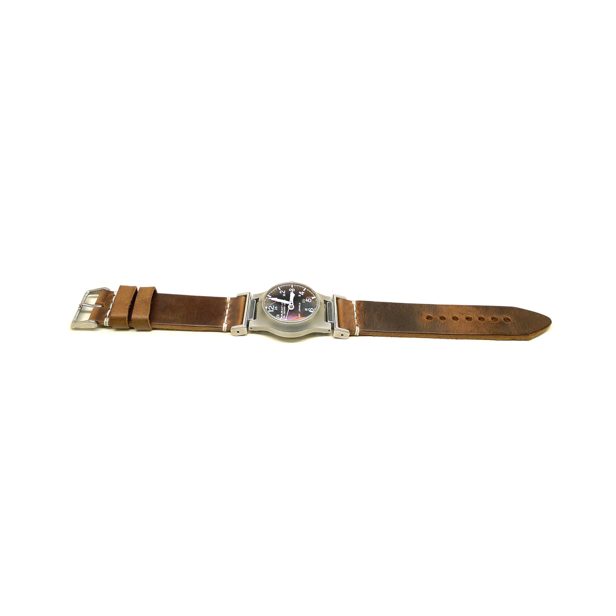 Full view of Pewhl Watch Strap 22mm by Da Luca Straps