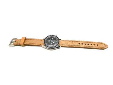 Full view of Phewe Suede Watch Strap 20mm by Da Luca Straps