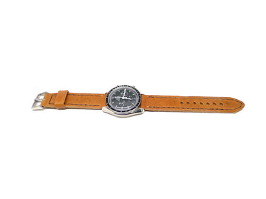 Full view of Platzsteiner Watch Strap 20mm by Da Luca Straps