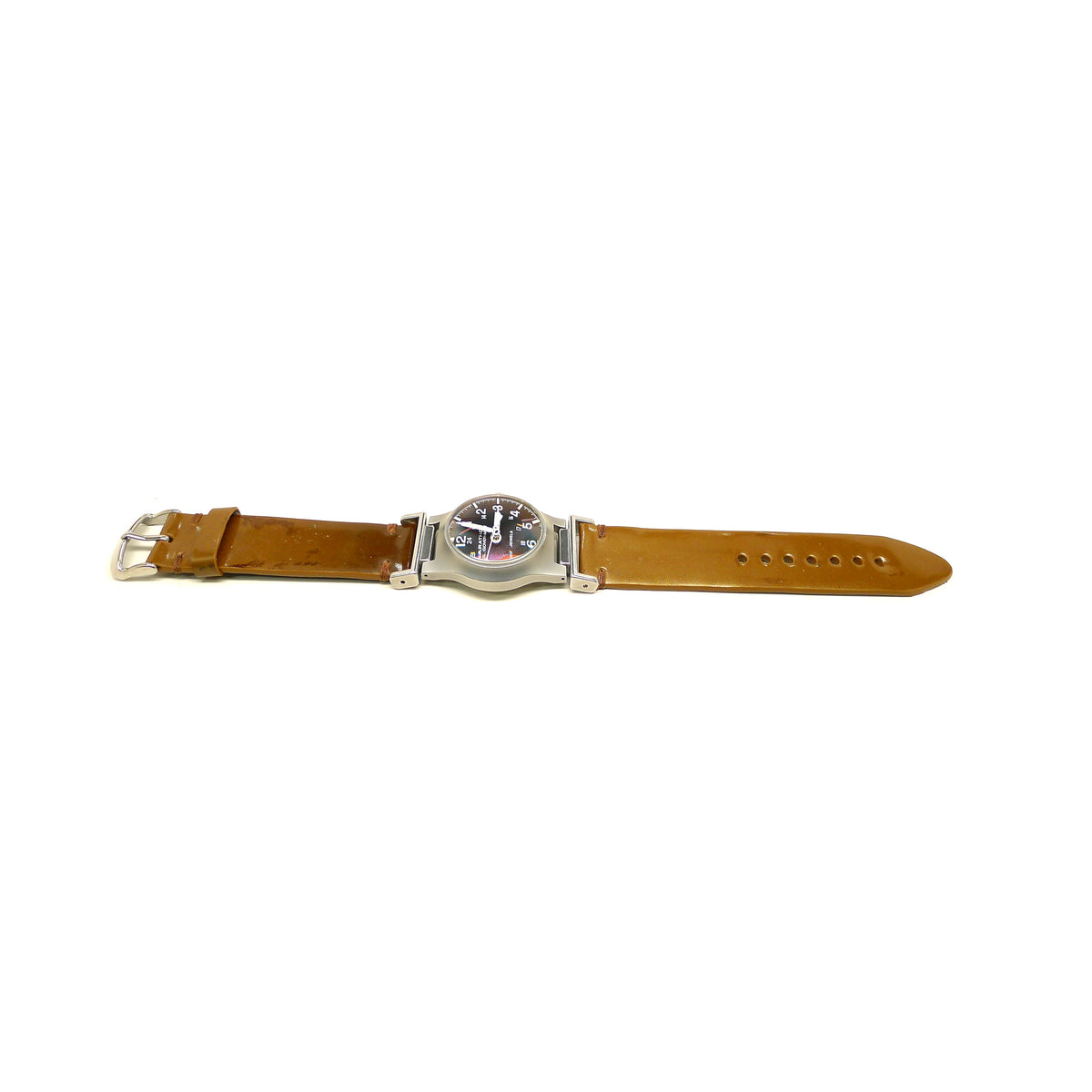 Full view of Playhard Watch Strap 22mm by Da Luca Straps